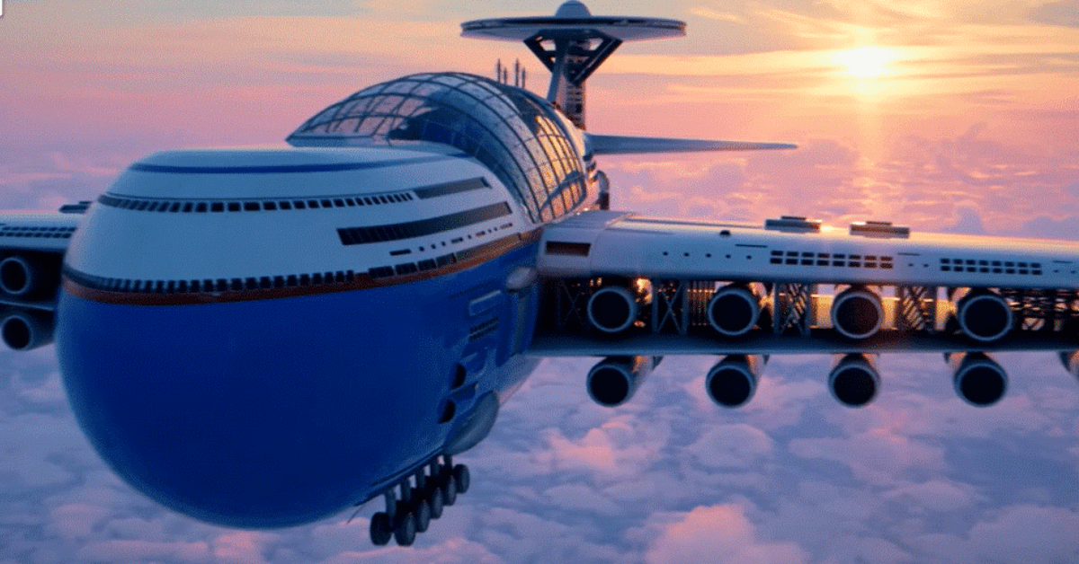 Flying Cruise Ship That Could Stay Airborne For Years?